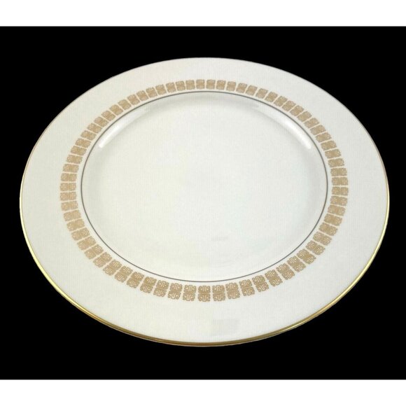 Gorham Gold Script 5A Fine China Replacement Dinner Plate 10 3/4"  USA - Picture 4 of 6